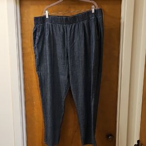 Eileen Fisher Women's Denim Blue Pants